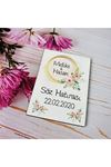 Ahşap Magnet Nişan Düğün Hediyesi 5x7cm dnam012