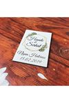 Ahşap Magnet Nişan Düğün Hediyesi 5x7cm