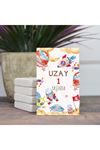 Taş Magnet Hediyelik Uzay Temalı Doğum Günü