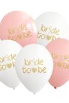 Bride To Be Baskılı Balonlar Bride Parti Balonları 10lu Paket