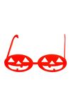 Halloween Gözlük Balkabağı Kesimli Turuncu Gözlük Plastik Cadılar Bayramı Gözlüğü