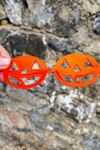 Halloween Gözlük 6 Adetli Paket Siyah Örümcekli ve Turuncu Balkabağı Plastik Gözlük 6 lı Paket
