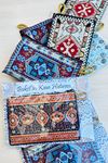 Kilim Desen Çanta Cüzdan Kına Hediyesi 