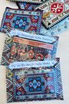 Kına Hediyesi Kilim Dokuma Desen Cüzdan