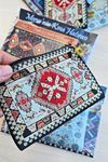 Kına Hediyesi Kilim Dokuma Desen Cüzdan 5 Adet