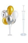 Balon Standı 7 li Masaüstü Balon Tutucu 7li Stand