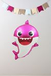 Pembe Baby Shark Folyo Balon