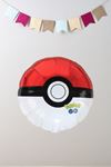 Poke Topu Folyo Balon Pokemon Topu Balon Pokemon Tema Doğum Günü Balonları