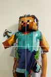 Büyük Steve Folyo Balon Minecraft Balon Büyük Steve