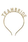 Gold Team Bride Taç - Altın Nedime Tacı