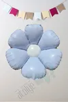 Lila Papatya Folyo Balon