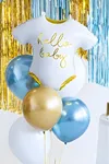 Hello Baby Yazılı Elbise Folyo Balon Baby Shower Balonu 5490