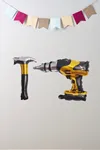 Çekiç ve Matkap 2 Li Folyo Balon 9481