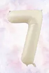 Kapibara Konsept 7 Yaş Doğum Günü Balon Zinciri Seti