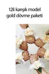 Gold Renk Bride To Be Parti Seti Altın Tema Bride Partisi Malzemeleri