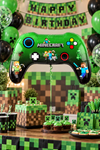 Minecraft Tema Joystick Şekilli Folyo Balon